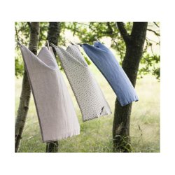 Viskestykke "Ida" - Blomstret