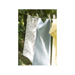 Viskestykke "Lily" - Blomstret