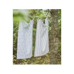 Viskestykke "Dorthea" - Blomstret