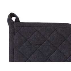 Grydelapper - st med 2 stk. - sort