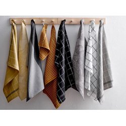 Viskestykke "Fleur" - golden