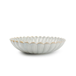 Dyb tallerken "White Lotus" - 22 cm.