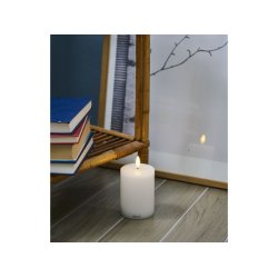 LED lys "Sille" genopladelig - 7,5x10 cm.