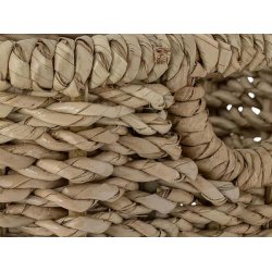 "Tennie" Kurv - natur - palmeblade