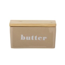 Smrboks med bambuslg - brun