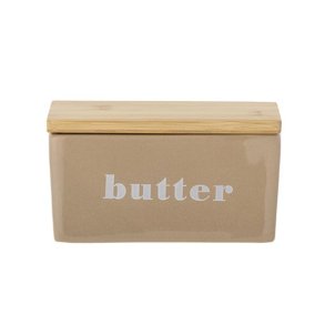 Smrboks med bambuslg - brun