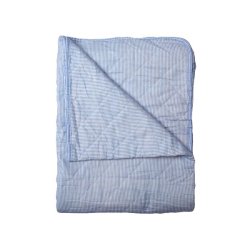 Quilt tppe smalle striber - bl