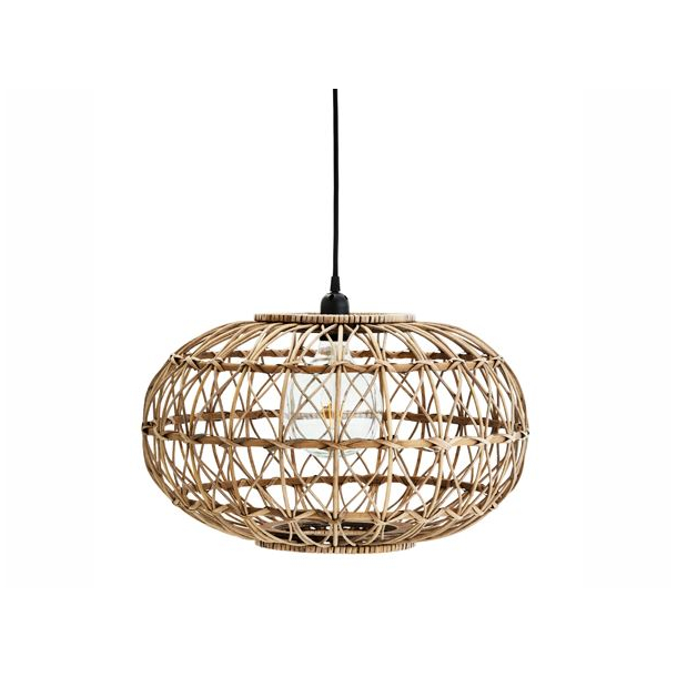 Pendel ovalform - rattan