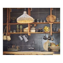 Pendel flettet rattan