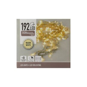 Lyskde 192LED - 14,5 m. batteridrevet 