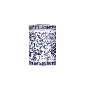 Oval dse - Bl blomst