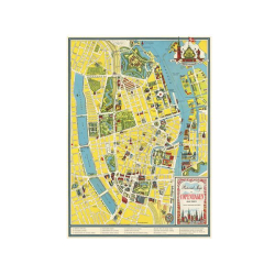 Vintage plakat K�benhavn - 50x70 