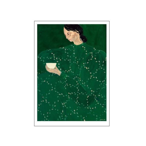 Plakat "Coffee alone" 50x70 cm.