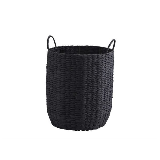 Fletkurv sort - stor