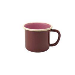 Emaljekop - rd/lyserd