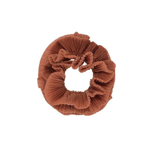 Scrunchie "Plisse" - Karamel