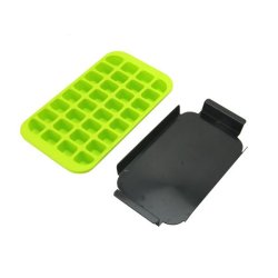 Isterningbakke - grn - til 32 isterninger