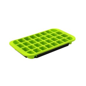 Isterningbakke - grn - til 32 isterninger
