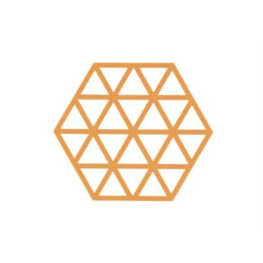 Silikone bordskner trekanter - sunshine