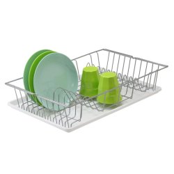 Drypbakke til opvaskestativ - hvid