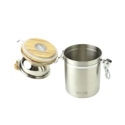 Kaffekvrn med opbevaring