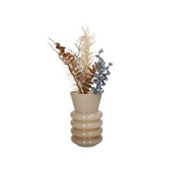 Glasvase retro - sand