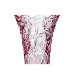 Glasvase "Crystal" - rosa