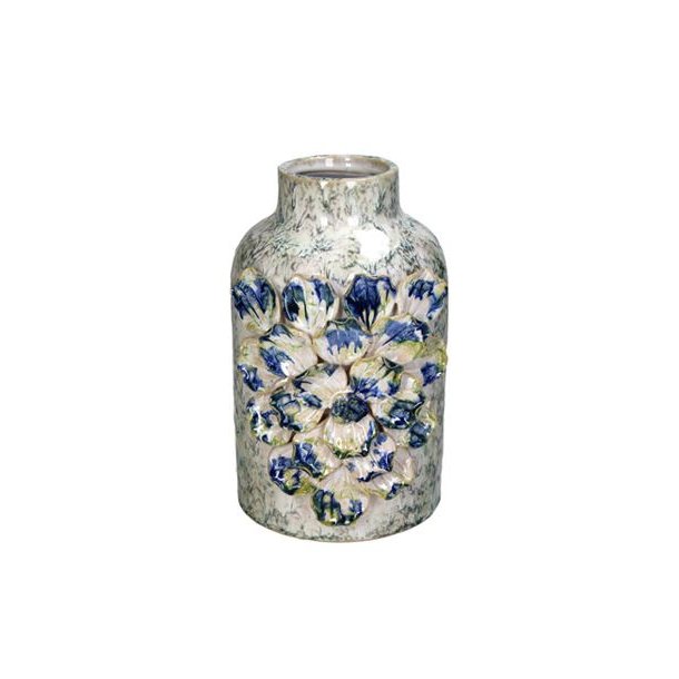 Kunstnerisk vase "Hortensia"- bl