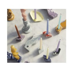 Kertelys 10 stk. - lys tyrkis