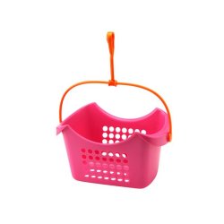 Klemmekurv - Pink med orange hank