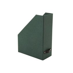 Magasinholder - grn - mrk lder