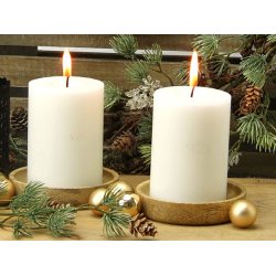 Mangoskl til bloklys -  14,5 cm.