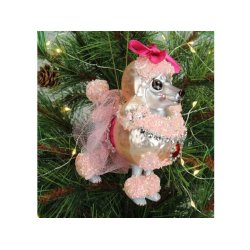 Glasornement - Pink Puddel