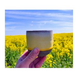 Hnddrejet krus - Citron