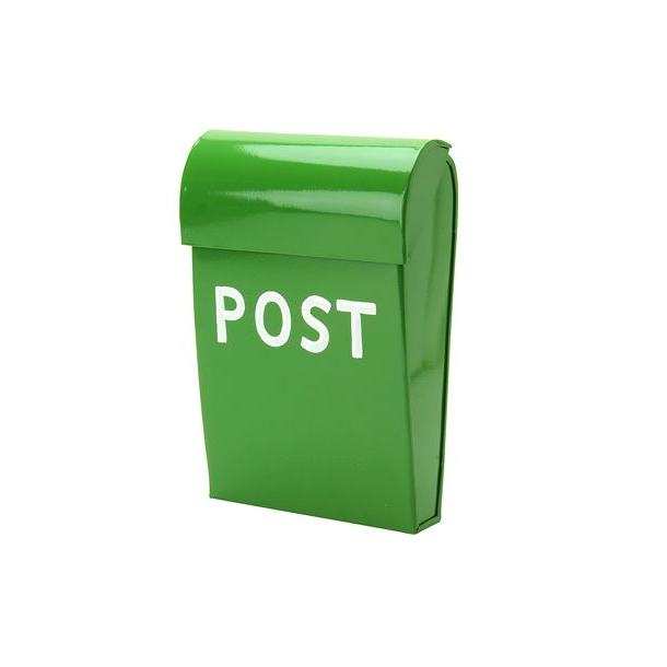 Postkasse - lille - grn