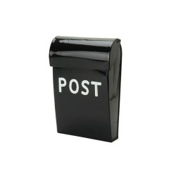 Postkasse - lille - sort