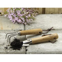 Haveredskaber - st med skovl &amp; gaffel