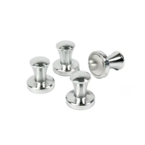 Magneter - krom - 4 stk.