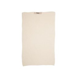 Strikket hndklde - Latte