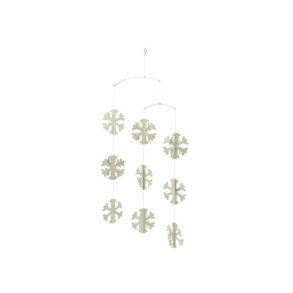 Mobile med snefnug af papir - ND design