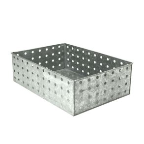 Perforeret kasse - 12x28x40 cm.