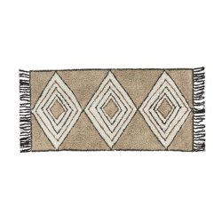 Gulvtppe "Diamond" - Latte