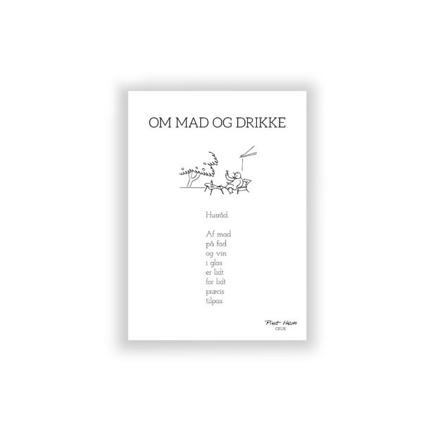 Kort - Om mad og drikke - A5