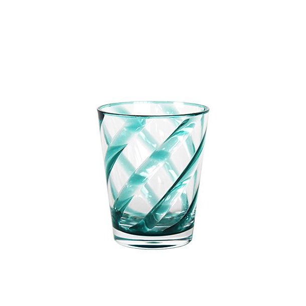 Akrylglas "Twirly" - turquoise