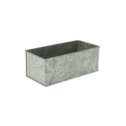 Galvaniseret kasse - 9x11x23 cm.
