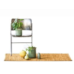 Gulvtppe curry - 60x90 cm.