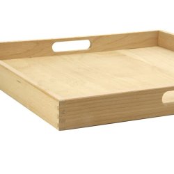 Serveringsbakke - bgetr - kvadratisk - stor