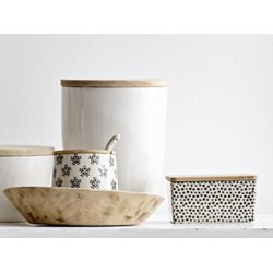 Smrboks med bambuslg - sort