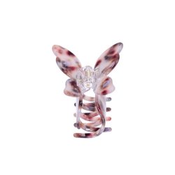 Hrklemme - sommerfugl - multi bordeaux