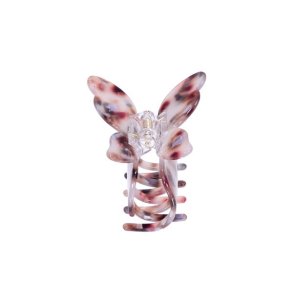 Hrklemme - sommerfugl - multi bordeaux